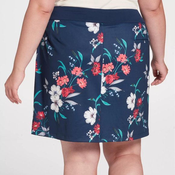 NWT Lady Hagen Women's Garden Floral Wrap 16.5'' Golf Skort - Picture 7 of 7